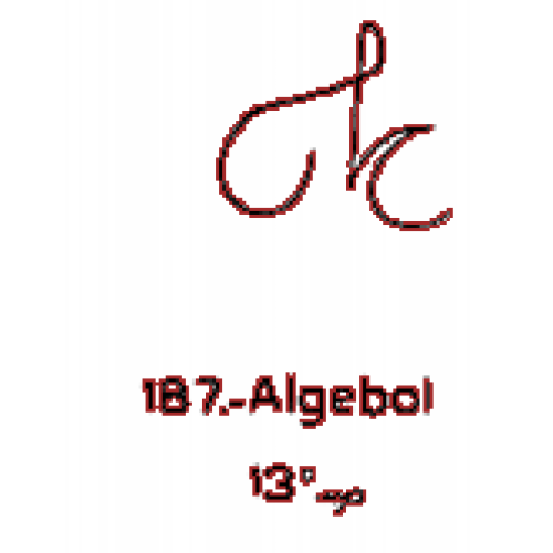 187: Algebol 187: Algebol